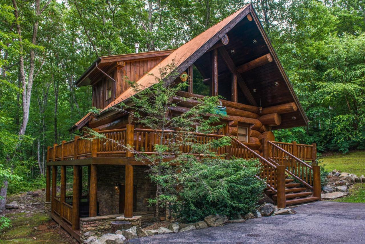 Вилла Chief Big Log Hatchertown Экстерьер фото