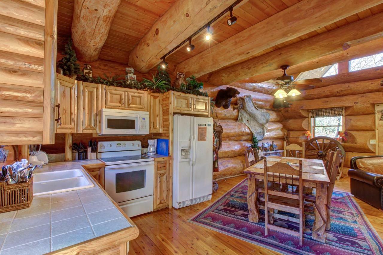 Вилла Chief Big Log Hatchertown Экстерьер фото